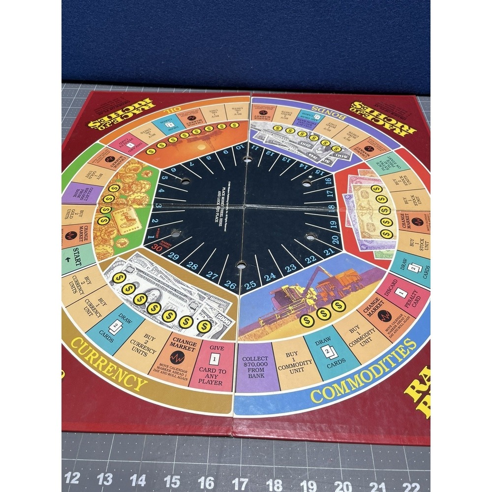 Race‎ to Riches Wheeling Dealing Board Game Replacement Board